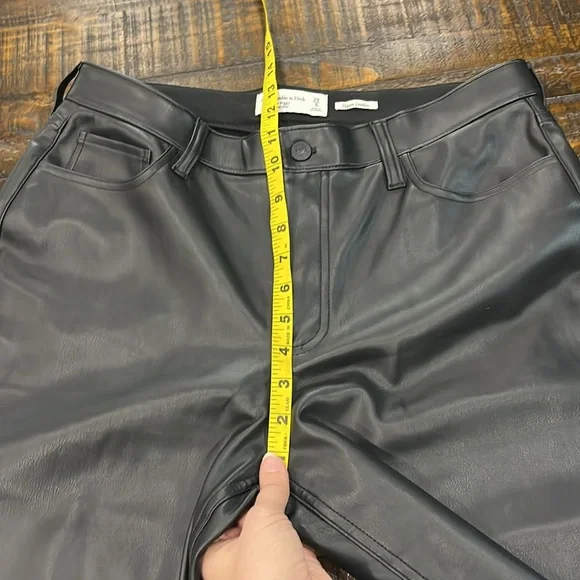 Abercrombie & Fitch Black Straight Leg Jeans - Picture 8 of 12